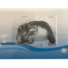 1 BAG QTY - CHOMP SPARE HOOK SETS FOR SNAPPERNATOR, 5 HOOK SETS PER BAG, MITSU HOOKS